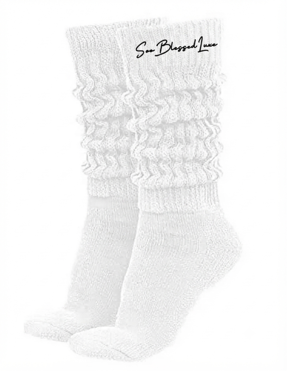 Signature Ribbed Luxe Socks