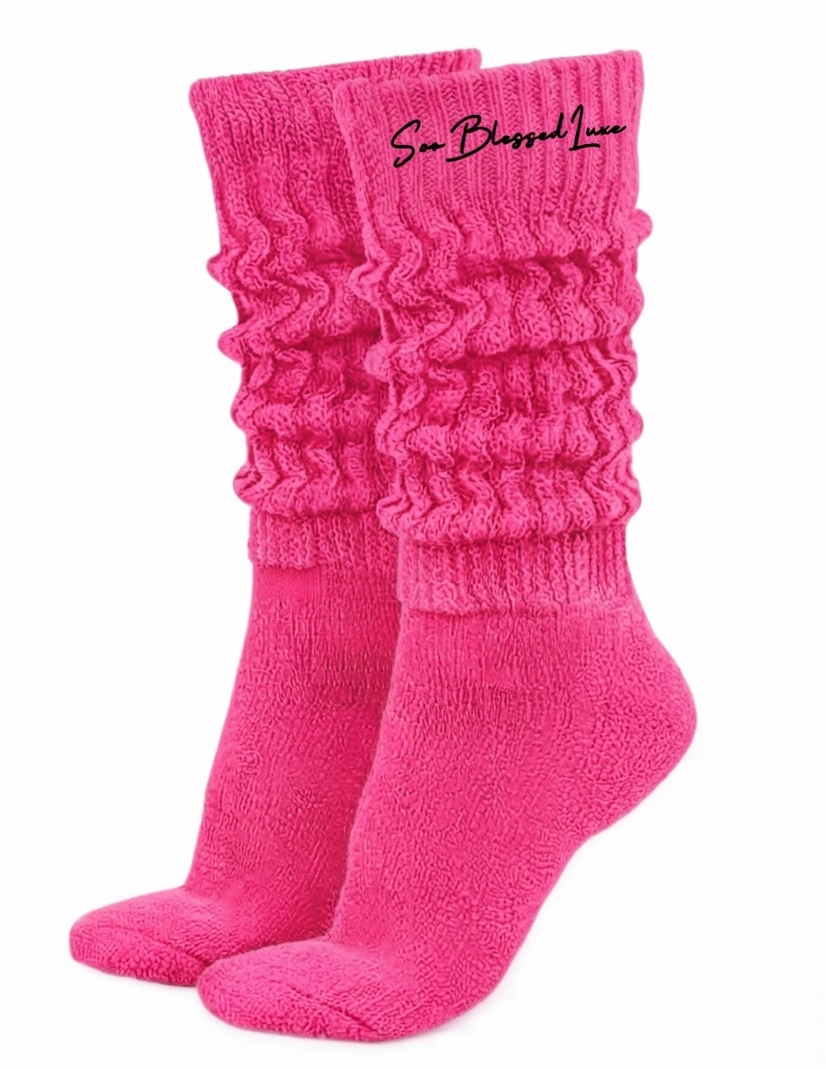Signature Ribbed Luxe Socks