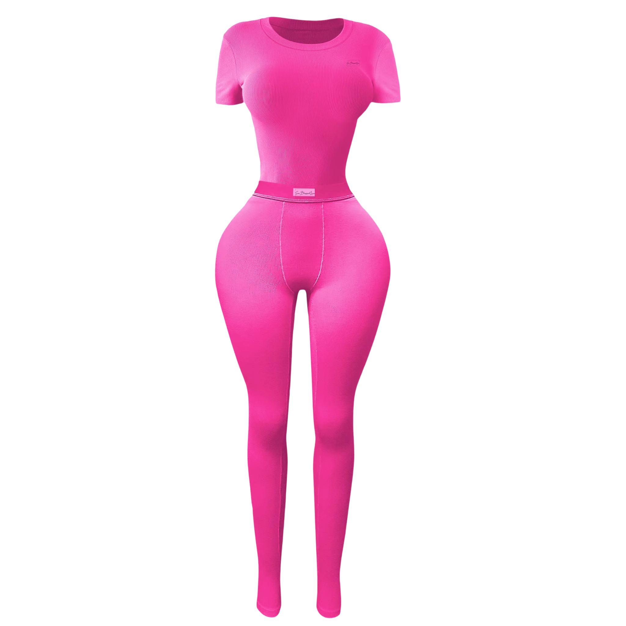 The ‘Signature Pink’ Ribbed